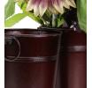 french bucket powder coated burgundy by883 1bdy wholesale metal containers