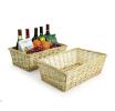 peeled willow rectangular tray large tw82 1 handles bowls trays