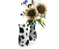 poly collapsible vase cow print 10pk vp101 10 wholesale vases