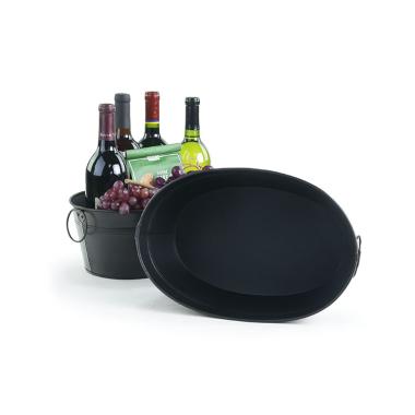 oval galvanized tub long antique brown by880 1abr wholesale metal containers