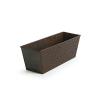 14  metal rectangle window box antique brown ty61 1br wholesale containers