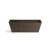 14  metal rectangle window box antique brown ty61 1br wholesale containers