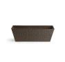 14  metal rectangle window box antique brown ty61 1br wholesale containers