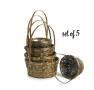 bamboo stained shop s5 so583 5s wholesale basket containers handled baskets medium