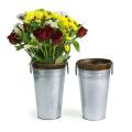 french bucket galvanized rust trim finish by883 1rst wholesale metal containers