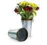 french bucket galvanized rust trim finish by883 1rst wholesale metal containers