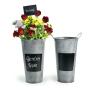 french bucket vintage chalk board by886 1vinch wholesale metal containers