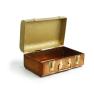 metal trunk box gold copper finish hardware latch