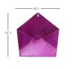metal envelope transparent fuchsia color finish ny19 1tfa wholesale containers novelty