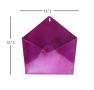 metal envelope transparent fuchsia color finish ny19 1tfa wholesale containers novelty