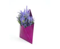 metal envelope transparent fuchsia color finish ny19 1tfa wholesale containers novelty