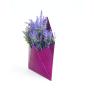 metal envelope transparent fuchsia color finish ny19 1tfa wholesale containers novelty