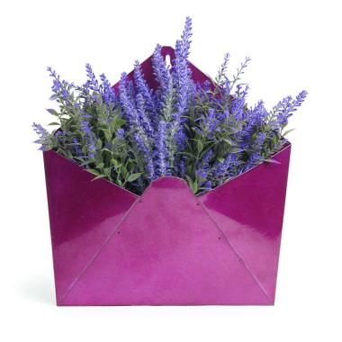 metal envelope transparent fuchsia color finish ny19 1tfa wholesale containers novelty