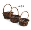 willow woodchip rnd shop s3 sw707 3s wholesale basket containers handled