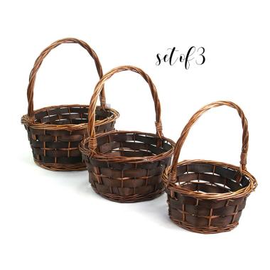 willow woodchip rnd shop s3 sw707 3s wholesale basket containers handled