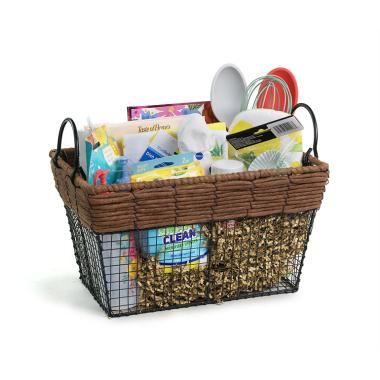 wire rectangular tray black folding ear handle ty164 1 rectangles wholesale