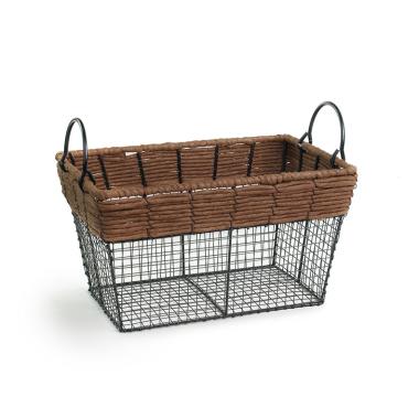 wire rectangular tray black folding ear handle ty164 1 rectangles wholesale