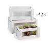 wood crate s3 wire window painted white td37 3w