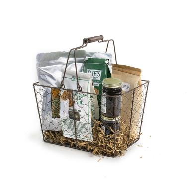 wire rectangular shop basket brown folding handle ty163 1 handled baskets