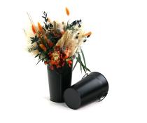 french bucket painted black by885 1blk wholesale metal containers market buckets