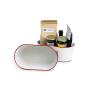 10  galvanized oval tray pressed usa flag by93 1usa wholesale