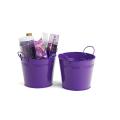 65  tin pot purple by08 1prp wholesale metal containers pails pots 6
