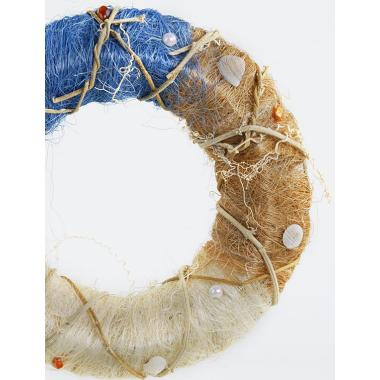 sisal nautical wreath wa421 1 wholesale wall baskets wreaths warehouse