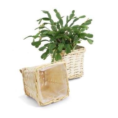 small willow square top deep tray sewn lining pw67 1sm