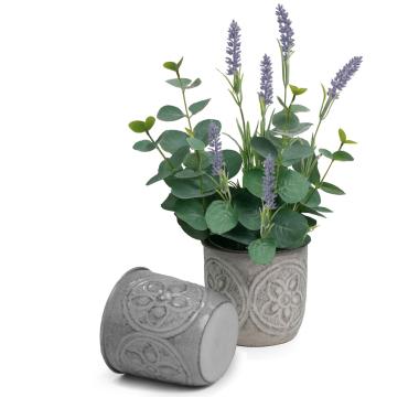 solid iron lathe pot with embossed mandala design antique grey by76 1gry wholesale