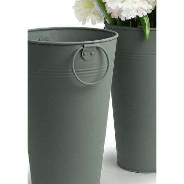 french bucket powder coated green by883 1gr wholesale metal containers market