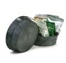 12  oil rubbed galvanized round tub ribbed base by22 1gi wholesale metal