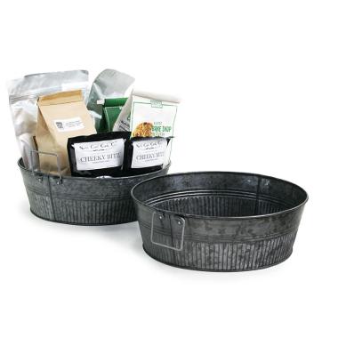 12  oil rubbed galvanized round tub ribbed base by22 1gi wholesale metal