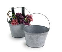 9  galvanized bucket oval bale handle by191 1 wholesale metal containers