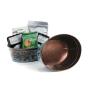 oval tub dark brown finish blue scroll by878 1swb wholesale metal