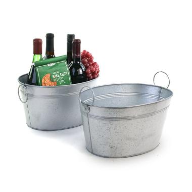 12  galvanized oval deep tub acid wash finish by29 1aw wholesale