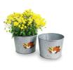 10  galvanized pot embossed harvest by10 1ht wholesale metal containers pails