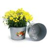 10  galvanized pot embossed harvest by10 1ht wholesale metal containers pails