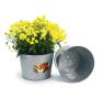 10  galvanized pot embossed harvest by10 1ht wholesale metal containers pails